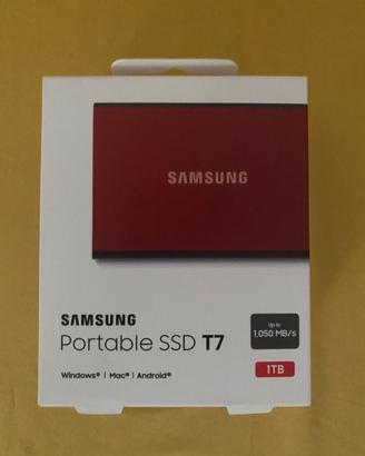 Samsung Portable ssd t7