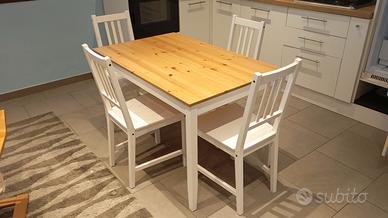 Set tavolo 4 sedie Ikea
