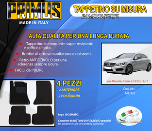 Tappetini Auto Mercedes A