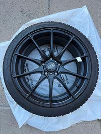 Kit gomme e cerchi oz racing formula HLT 18 5x112