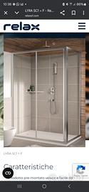 box doccia RELAX mod. LYRA SC1 per nicchia
