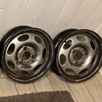 Cerchi in ferro anteriori Smart 450/451