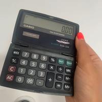 Calcolatrice Casio SL-220TE Dual Leaf - Vintage &