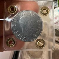 Moneta 2 lire 1943 Rara