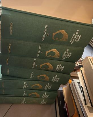 Storia della letteratur italiana Garzanti