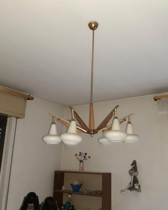 lampadario modernariato