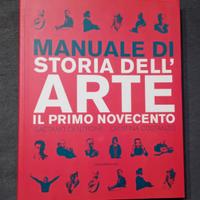 Libro "Manuale di storia dell'arte. Il primo '900"