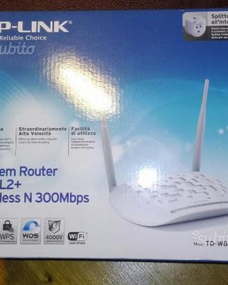 TP-Link TD-W8961N-IT Modem Router, Wi-Fi N300 Mbps
