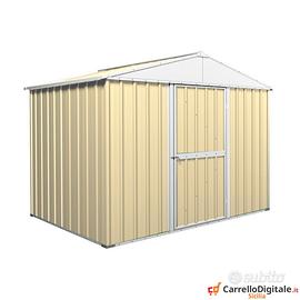 Box baracca lamiera Acciaio 275x175cm avorio