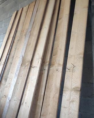 10 assi /tavole  in legno nuove