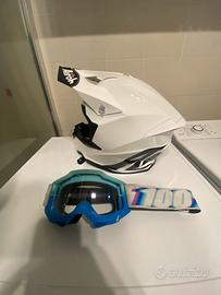 Casco Airoh con mascherina 100%