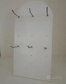 Espositore plexiglas 6 ganci dimensione 20x20x40cm