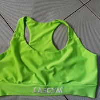 top LasGym M verde fluo