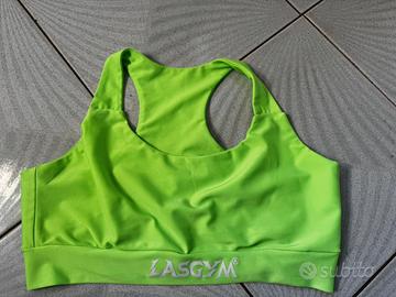 top LasGym M verde fluo