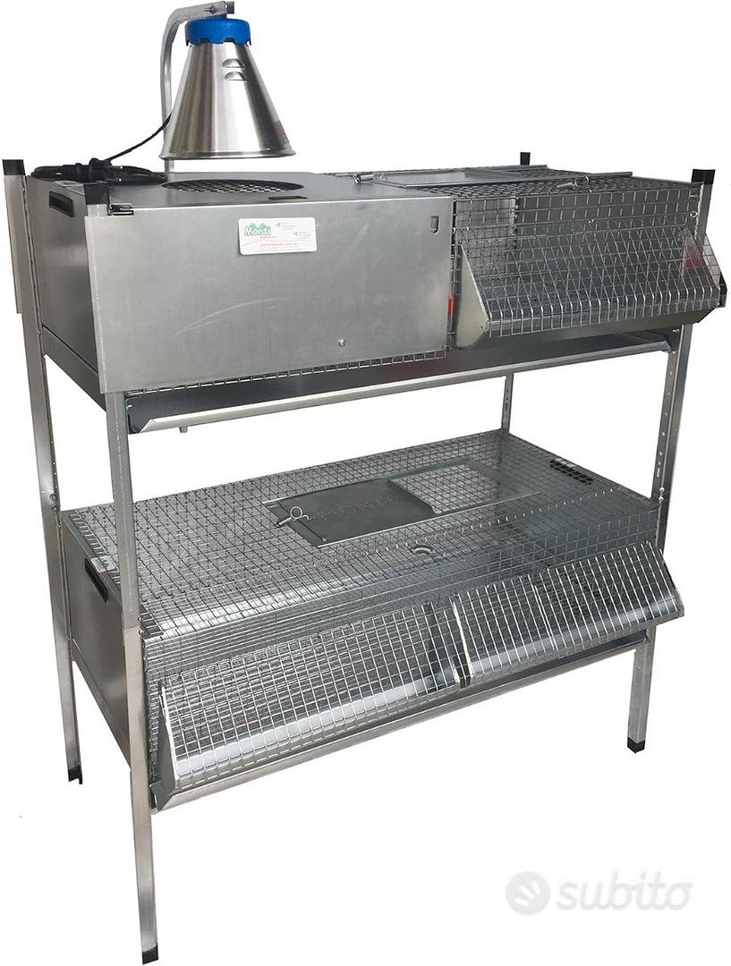 MGIDEA Chioccia Allevatrice Per Pulcini – Teca Completa Con Lampada Riscaldata E Potenziometro, Per Fino A 60 Pulcini, Garanzia Italiana 2 Anni