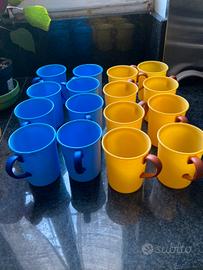 Tazza caffè latte in blocco