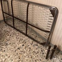 RETE ORTOPEDICA A MOLLE E MAGLIE IN ACCIAIO