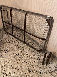 RETE ORTOPEDICA A MOLLE E MAGLIE IN ACCIAIO