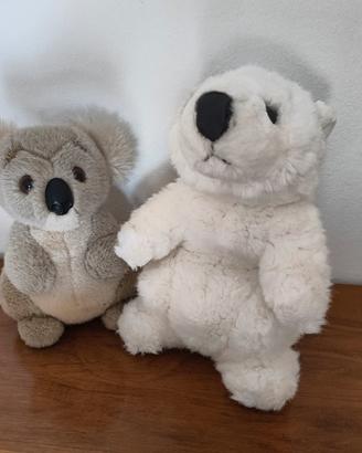 Peluches koala e orsetto