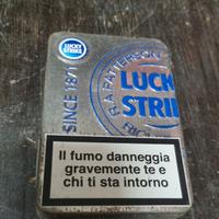 K2013NN-Cofanetto Metallo Lucky Strike Blu
