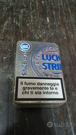 K2013NN-Cofanetto Metallo Lucky Strike Blu