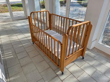 Culla Legno Foppapedretti vintage 140cm