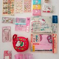 Lotto articoli Hello Kitty Sanrio originali nuovi