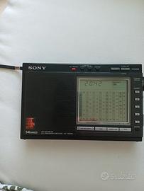 Sony -ICF-7600FA-Radio Multibanda Vintage -funzion