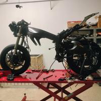 Telaio (A2), telaietto e forcellone ZX6R 2009-2016