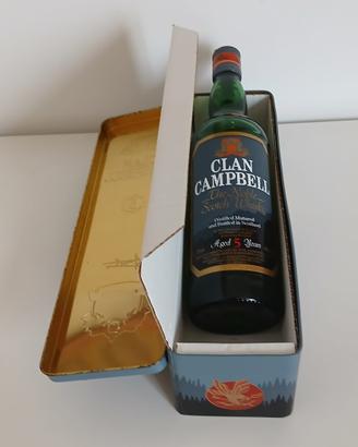 Clan Campbell the Noble Scotch Whisky  5 years old