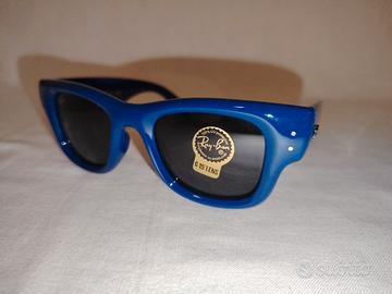 Ray-ban 4940 Wayfarer Puffer ASAP Rocky blu 