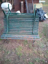 panchine in ferro