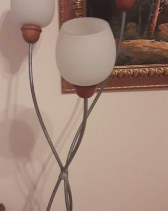 Piantana a tre luci altezza m. 1,80