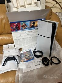 Ps5 slim disco 1TB PARI AL NUOVO!GARANZIA COMPLETA