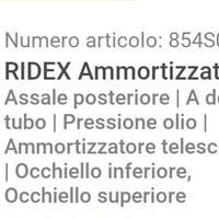 Ammortizzatori Transit MK3 2.5 DI, anni '91- 94