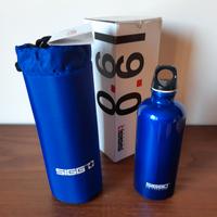 Borraccia alluminio SIGG 0,6 l + custodia termica