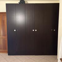 Set  Armadio + letto + 2 comodini + cassettiera