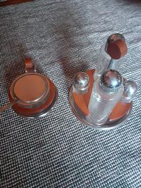 Set formaggiera olio aceto sale pepe
