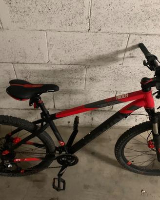 MTB BTWIN ROCKRIDER 560 + PARAFANGHI ANT/POST.