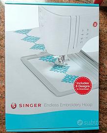 cerchietto da ricamo continuo singer 