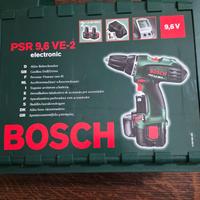 Trapano avvitatore Bosch PSR VE2 e compressore PAG