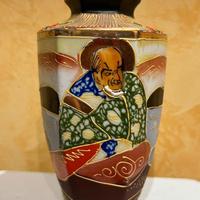 Vaso Giapponese vintage in porcellana Satsuma