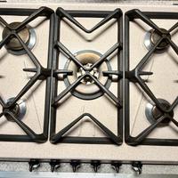 Piano corrura Smeg 5 fuochi 70 cm color avena