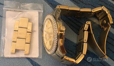 Orologio Fossil ES3101 Donna Oro e Cristalli