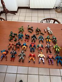 Lotto di 25 Action Figures MOTU