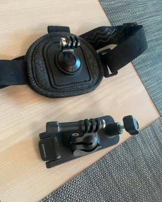 Supporti zaino e fascia da testa per Insta 360