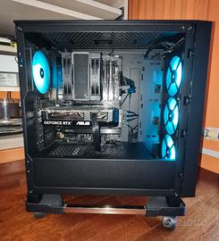 pc gaming ryzen5 9600x rtx5060 8gb dual 16 gb ddr5