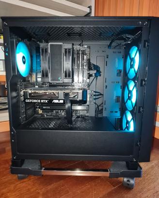pc gaming ryzen5 9600x rtx5060 8gb dual 16 gb ddr5