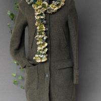 Cappottino in lana Size L + Sciarpa