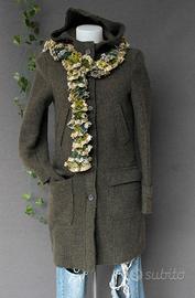 Cappottino in lana Size L + Sciarpa